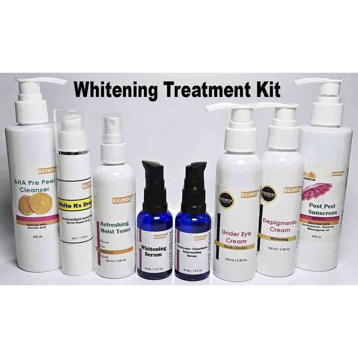 Whitening Treatment Kit 8 steps