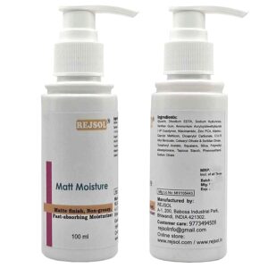 R105 Matt Moisture, Moisturizer 100ml Matte finish, Non-greasy, Fast-absorbing Moisturizer