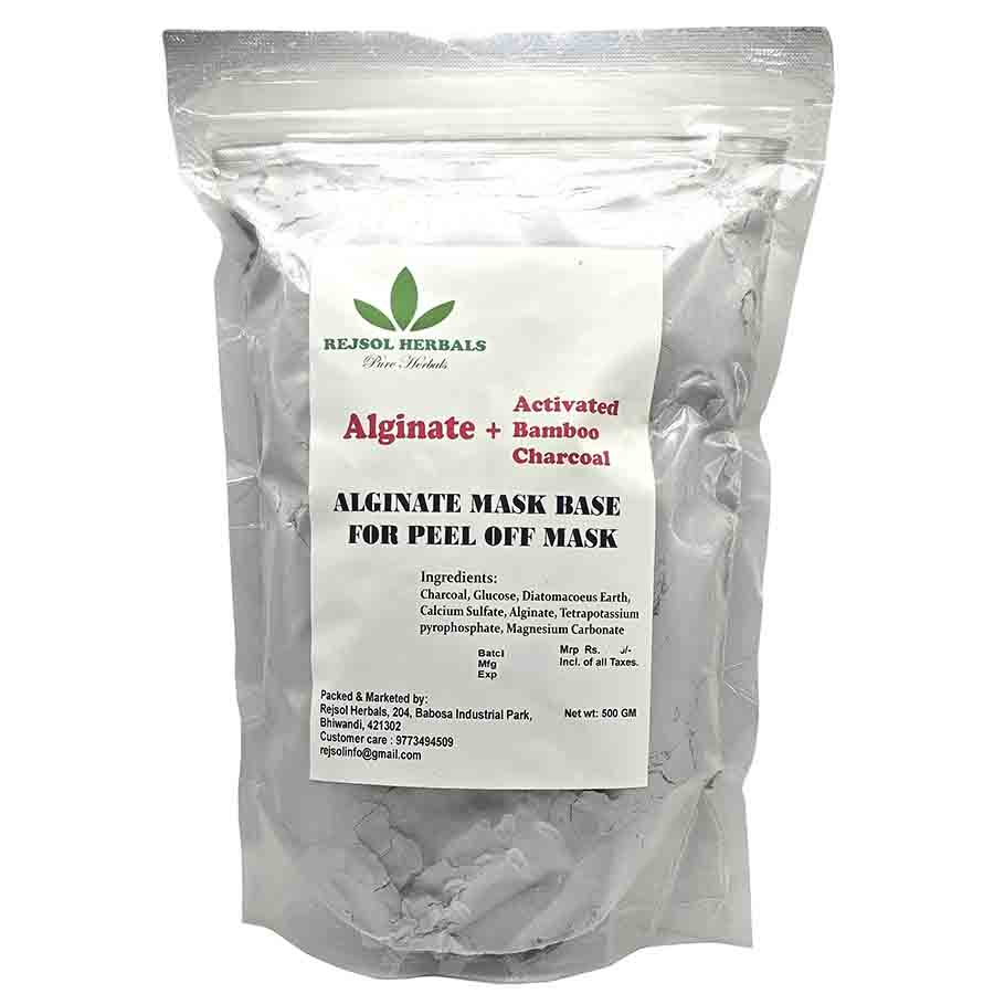 R142 Alginate Charcoal Mask , 500gms Powder.