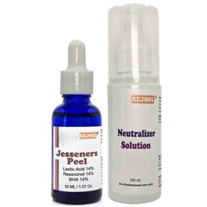 R33 JESSENERS Peel for Chemical Peeling. Professional Use 30ml Resorcinol 14%, Lactic14%, Salicylic 14%