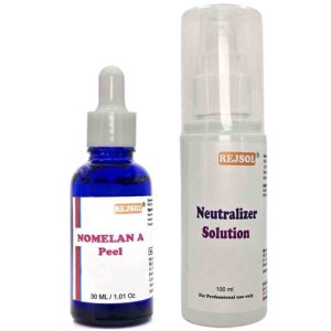 R60 Nomelan A Peel for Chemical Peeling. Professional Use 30ml Mandelic 20% TCA 15% Fenol 8%, Glycolic 2% Salicylic 2%, Ferulic 2%, Phytic 2%, Retinol 2%