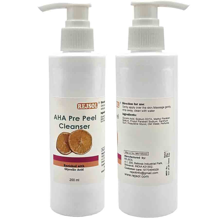 R77 AHA Pre Peel Cleanser 200ml Specially formulated for Pre Chemical Peeling Application